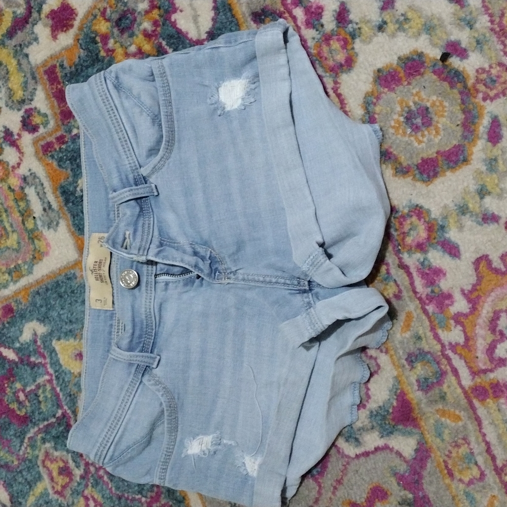 Hollister jean shorts